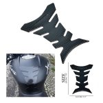 3D Motorcycle Full Black Dotted Sticker Decal Gas Oil Fuel Tank Pad Protector Case