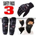 Safety Pack - Elbow Knee Pad, Mask & Gloves