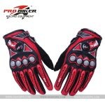 PRO Biker Gloves MCS-23 RED