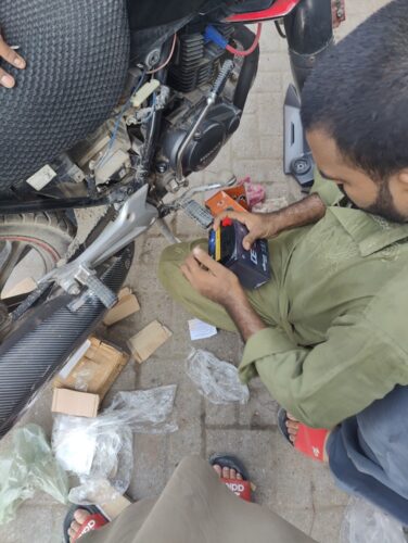 SUZUKI GR150 DRY BATTERY 7AH -12V photo review
