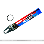 1-PC Motorcycle Collectable Strap Embroidery Keyring Keychain For Honda Yamaha Suzuki Red Ducati BMW Aprilia Kawasaki Benelli Harley Davidson Key Ring Chain Suzuki Swing ECSTAR