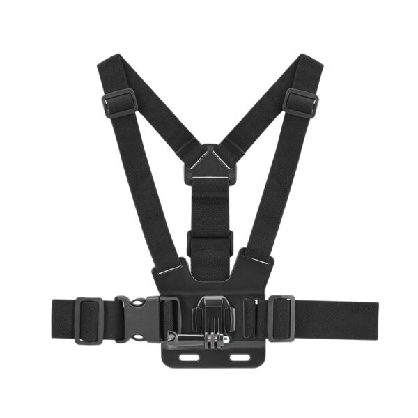 BSDDP Chest Mount Head Mount Chest Belt Head Strap Mount Action camera mount for GoPro Hero 13 12 11 10 9 Insta360 DJI Osmo Action Camera Accessories without Mobile holder