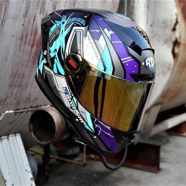 RD CZ-R BT SPACE OD - Random Thailand Motorcycle Racing Helmet DOT ECR Certified Size M L XL - Image 3