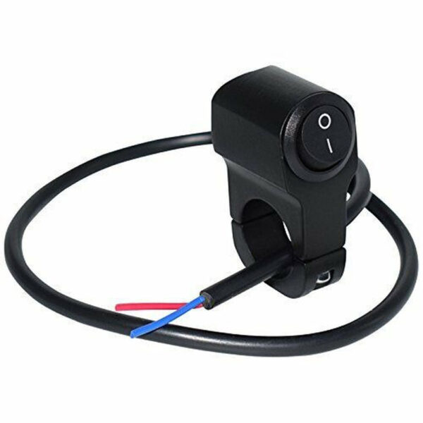 1 PC Plastic Body ON OFF Button 12V Motorcycle Handlebar Headlight ON / OFF  Switch with Fog Brake Light Switch - Waterproof Control Switch Button - Handlebar Switch Assembly - Image 3