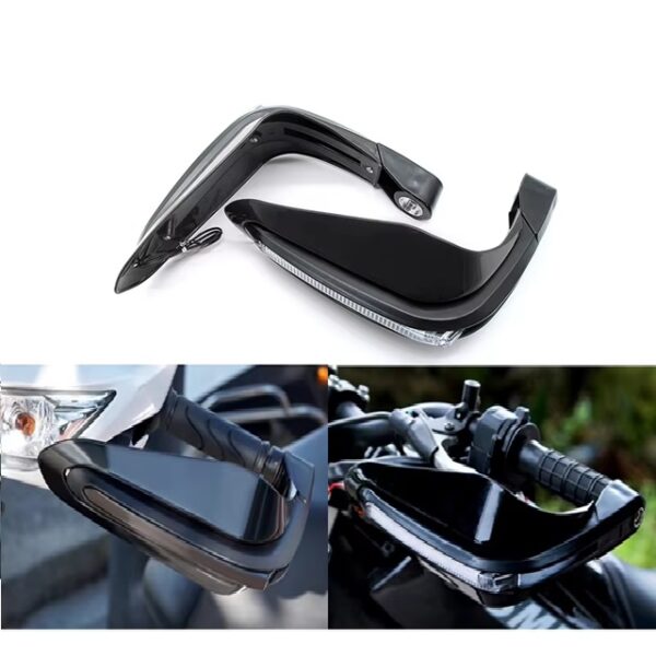 Motorcycle Protection Gear Windproof Handlebar Hand Guards Motorbike Accessories LED Flashing Protector Shield Universal Yamaha YBR YBRG YBZ, Honda CB150F CB125F, Suzuki GR150, GS150, GD110 - Image 6