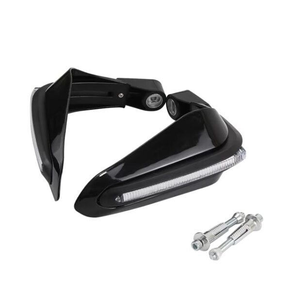 Motorcycle Protection Gear Windproof Handlebar Hand Guards Motorbike Accessories LED Flashing Protector Shield Universal Yamaha YBR YBRG YBZ, Honda CB150F CB125F, Suzuki GR150, GS150, GD110 - Image 2