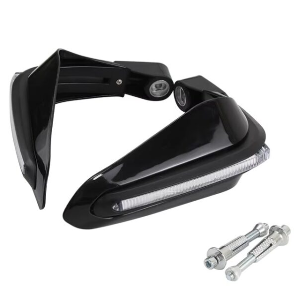 Motorcycle Protection Gear Windproof Handlebar Hand Guards Motorbike Accessories LED Flashing Protector Shield Universal Yamaha YBR YBRG YBZ, Honda CB150F CB125F, Suzuki GR150, GS150, GD110 - Image 5