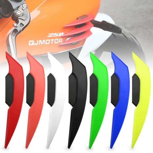 Motorcycle Eyebrows Modification Spoiler Wind Winglet Air Flow Fairing Headlight Helmet Honda CB150F Suzuki GR150 Yamaha YBR - Image 2