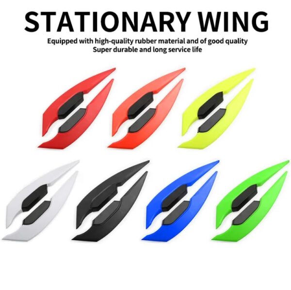 Motorcycle Eyebrows Modification Spoiler Wind Winglet Air Flow Fairing Headlight Helmet Honda CB150F Suzuki GR150 Yamaha YBR - Image 3