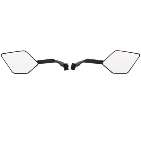 Universal New Aerodynamic Rotary Adjustable Big Mirrors Motorcycle Wind Wing Side Rearview Mirrors Metal Body - Image 5