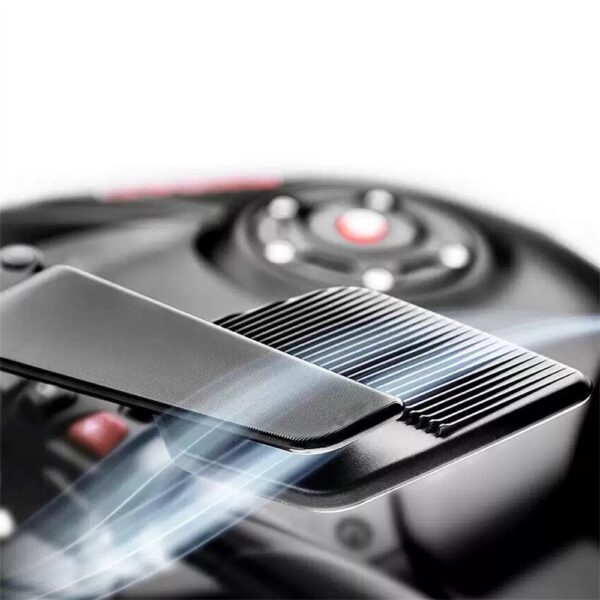 Universal New Aerodynamic Rotary Adjustable Big Mirrors Motorcycle Wind Wing Side Rearview Mirrors Metal Body - Image 4