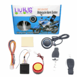 HJG Push Start Bluetooth Anti-Theft Alarm | Keyless Remote Security Lock System for Bike & Motorcycle