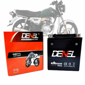 Honda CG150 Denel Dry Battery 7AH-12V AGM Technology Motorcycle Battery