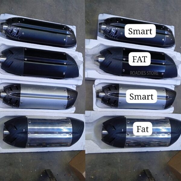 Motorcycle MIVV Exhaust Universal Muffler Silencer Free Flow DB Killer Bass Loud Increase Performance - Image 6