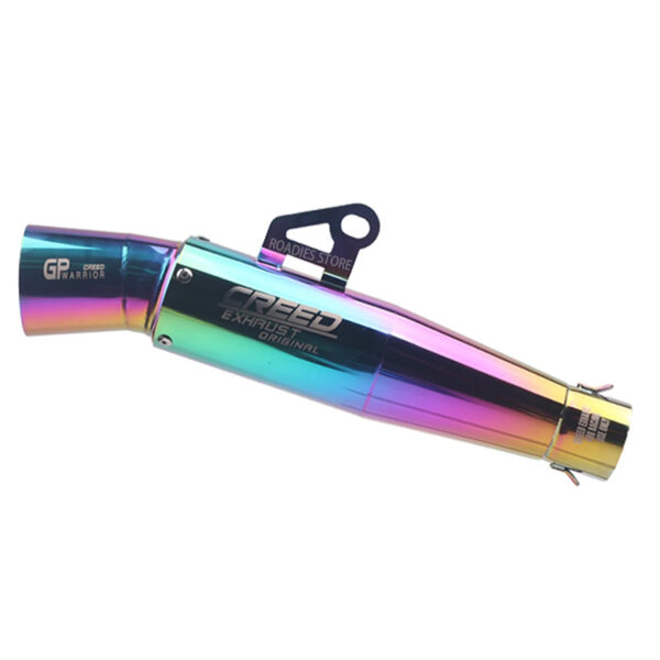 Universal Motorcycle GP CREED Warrior Exhaust Muffler Stainless Steel Escapes Pipe Motorcycle Exhaust System Tube pipe - Image 2