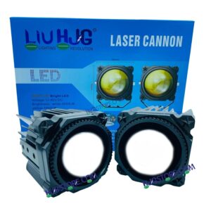 HJG Laser Cannon Fog light | 80W Dual-Colour LED Projector | 500m High Beam (2pc)
