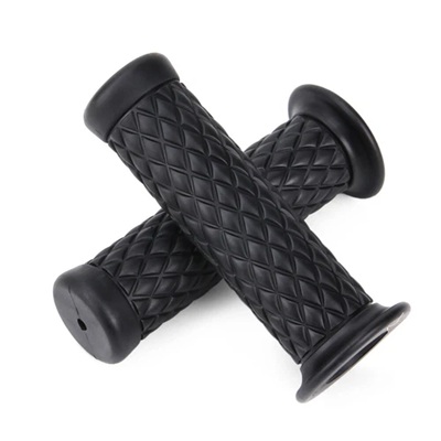 Universal 7/8" Motorcycle Hand Grips - Non-Slip Gel Rubber Handlebar Grips for Cafe Racer, Dirt Bike, Honda, Suzuki, Yamaha - Image 5