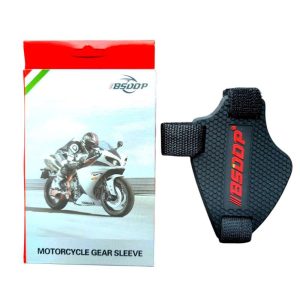 BSDDP Motorcycle Gear Shift Pad - Anti-Slip Shoe Protector - TPU Rubber Shifter Guard