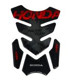 Universal Resin Motorcycle Fuel Tank Pad Protectors Tank pad - Anti-Scratch Gloss Black for Honda, Yamaha, Suzuki & Custom Bikes