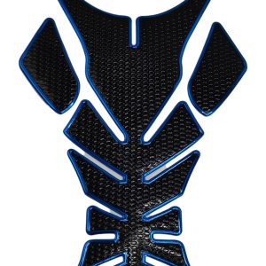 Universal Motorcycle Tank Pad Set - High-Friction Dimpled Texture - Weatherproof Anti-Scratch Fuel Tank Protector For Honda, Yamaha, Suzuki Anti Slip Dotted