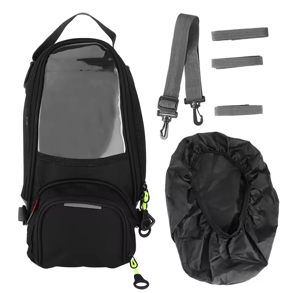 Waterproof Fuel Bag Magnet Navigation Saddlebag Large Transparent Window Motorcycle Backpack Navigation Bag Motorcycle - Image 6