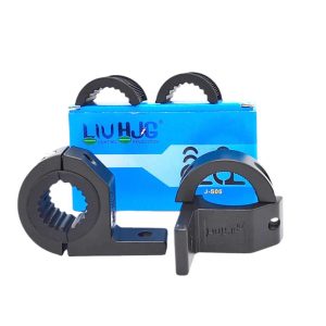HJG 2PC Universal Heavy-Duty LED Fog Light Mount Brackets & Crash Bar Clamps for Motorcycles Clamp Brackets Adjustable Spotlight Mount Holder support for Cafe Racers Bikes model J-S06
