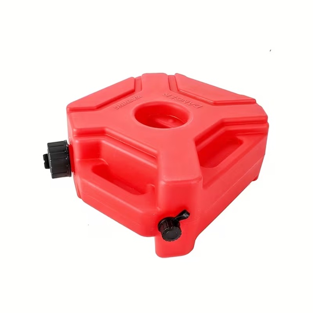 5L Portable Jerry Can Fuel Bottle | Lockable Extra Reserve Petrol & Diesel Tank | Heavy-Duty Motorcycle Gasoline Container with Built-in Spout | Touring Fuel Bottle - Image 4