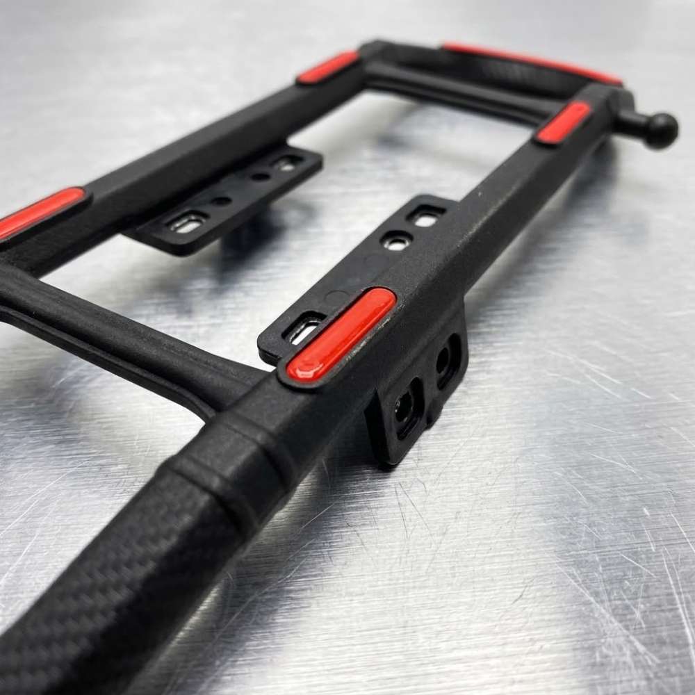 Premium 16 Gauge ABS Coated Motorcycle Crash Guard / Leg Guard / Safe Guard For Yamaha YBR 125, YBR-G, YBZ, Suzuki GS150, GS150SE, GR150, GD110, Honda Pridor 100 | Universal Bike Leg Protection Heavy Duty Frame Slider - Image 2